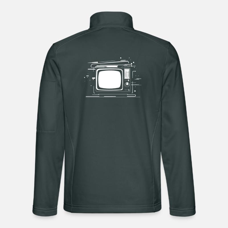Retro TV Unisex Softshelljacke