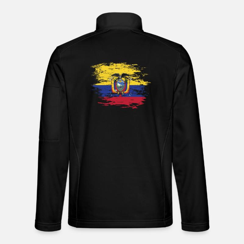 Ecuador Flagge used Unisex Softshelljacke