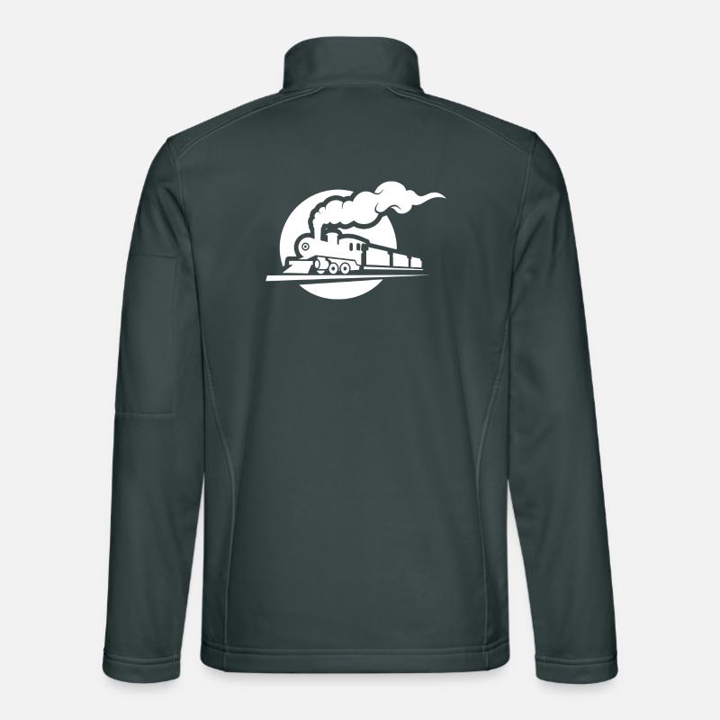 Railway Sketch Unisex Softshell Jacket