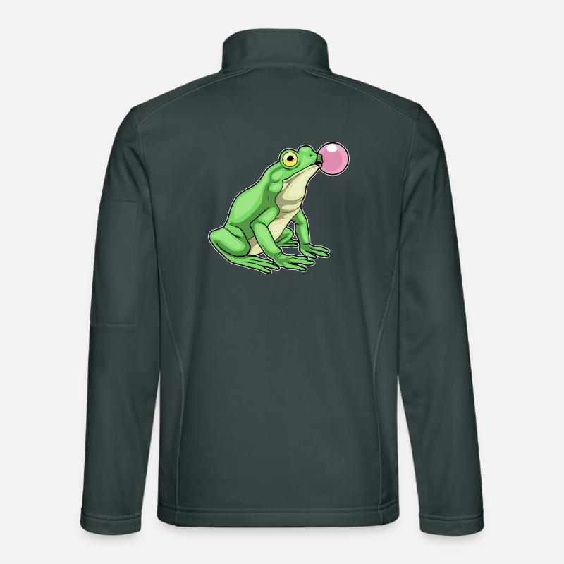 Gomme à mâcher Frog Veste en tissu softshell Unisexe