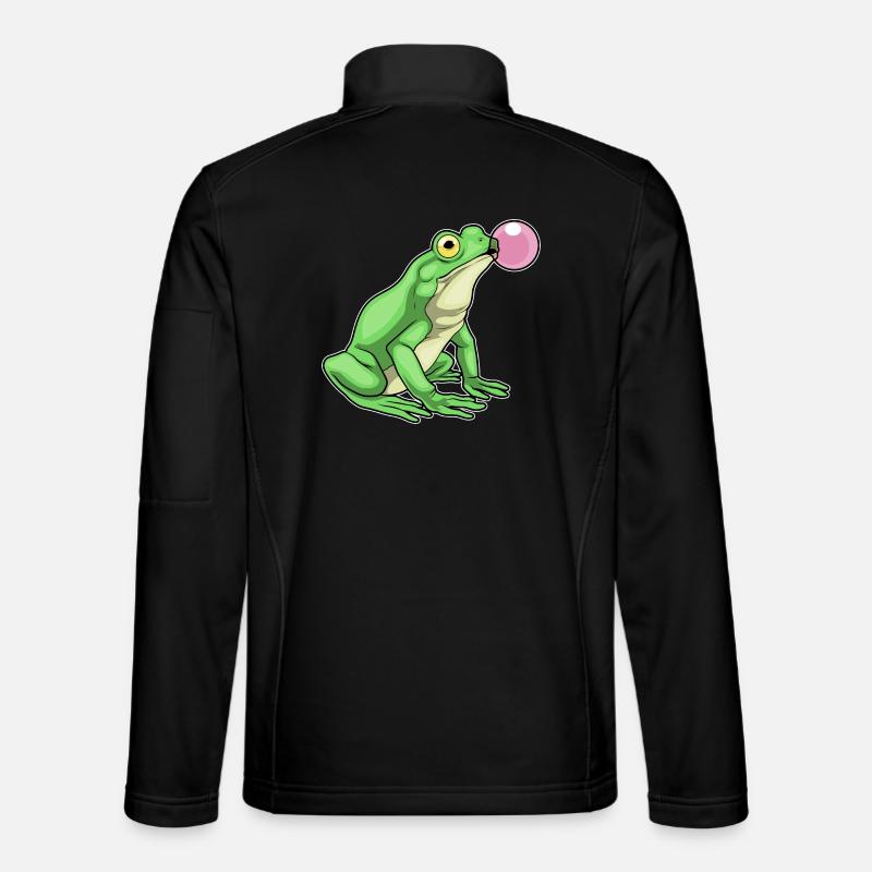Frog Chewing Gum - Unisex Softshell Jacket - black