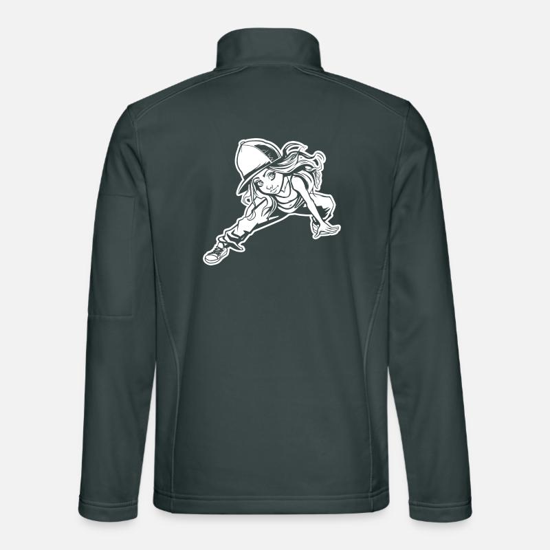 Breakdancer Veste en tissu softshell Unisexe