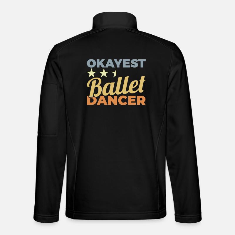 Average ballet - Unisex Softshell Jacket - black