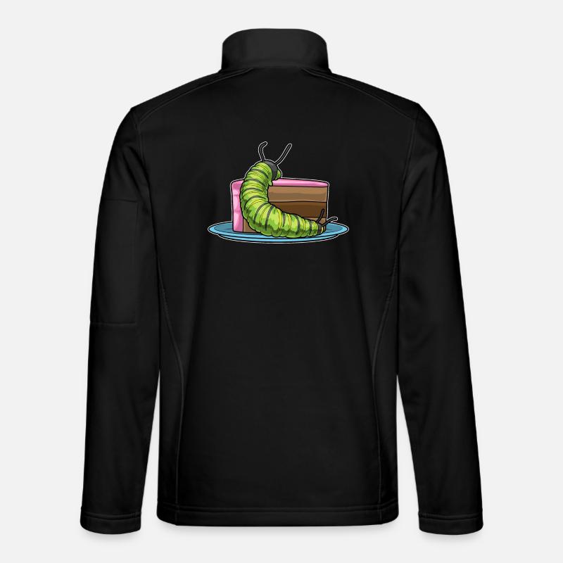Caterpillar Cake - Unisex Softshell Jacket - black