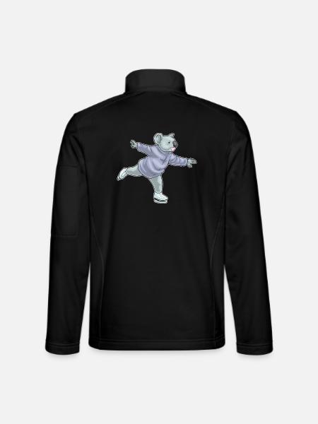 Koala Skating Skates - Unisex Softshell Jacket - black