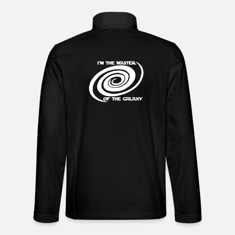 Meister der Galaxis - Unisex Softshelljacke - Schwarz