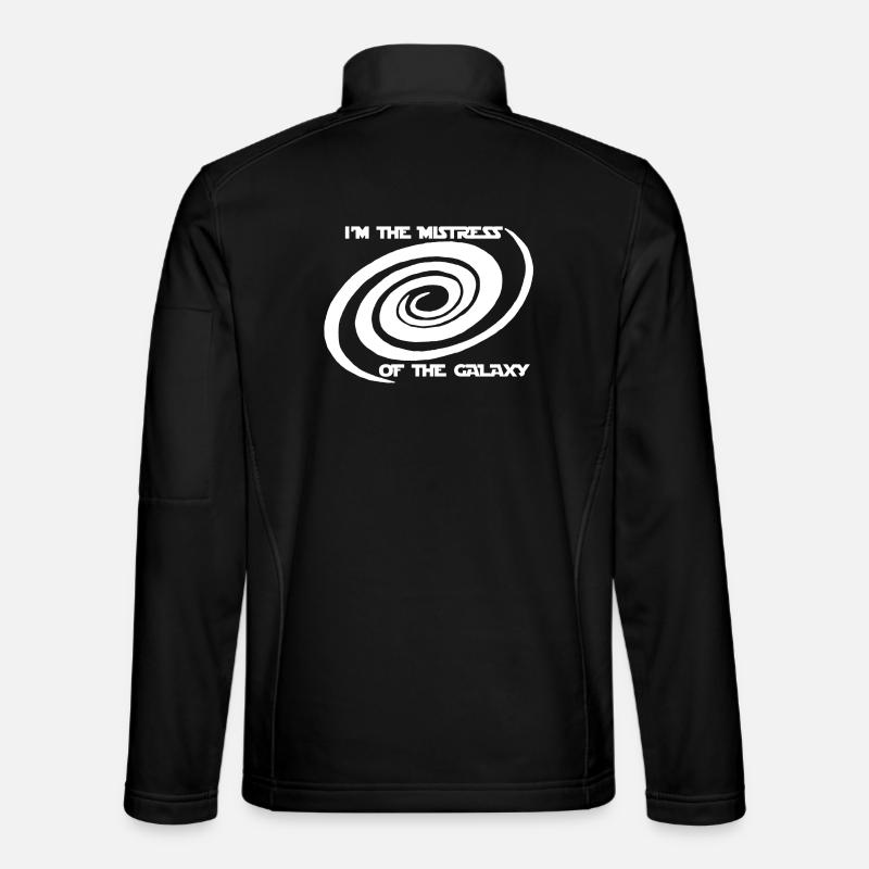 Maîtresse de la galaxie - Veste en tissu softshell Unisexe - noir