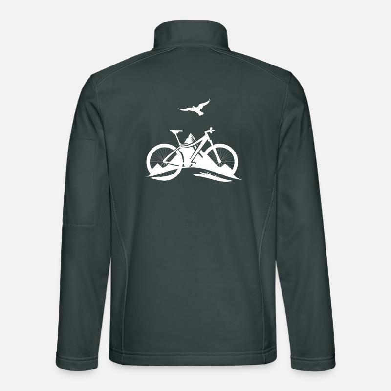 Vtt Veste en tissu softshell Unisexe