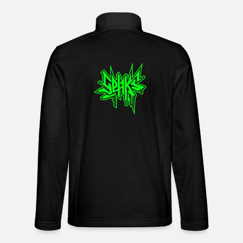 sehks green - Unisex Softshell Jacket - black