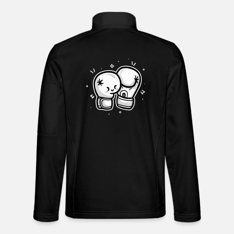 Boxe Veste en tissu softshell Unisexe