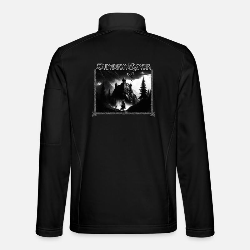 Dungeon Synth - Unisex Softshell Jacket - black