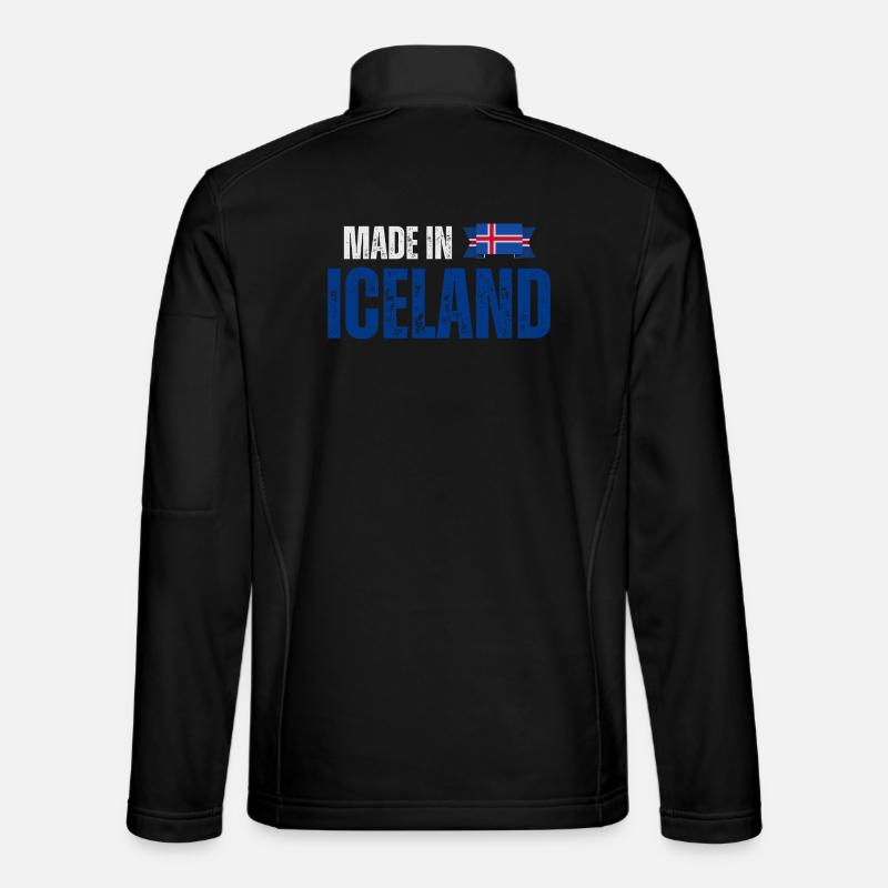 Made in Iceland, Icelandic pride - Unisex Softshell Jacket - black