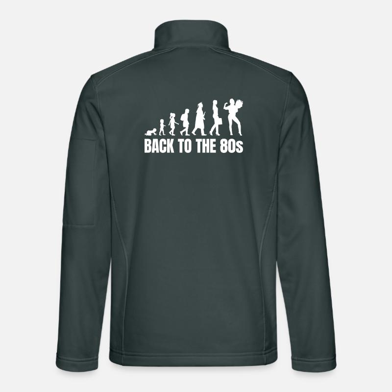 80er Mädchen bis Erwachsene Unisex Softshelljacke