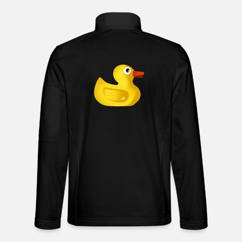 Cute rubber duck Unisex Softshell Jacket