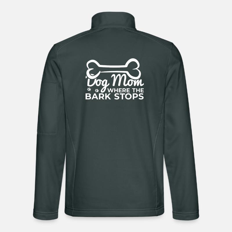 Drôle de chien mère Veste en tissu softshell Unisexe