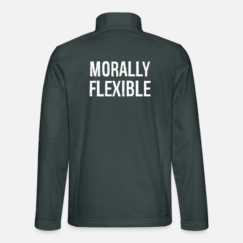 moralisch flexibel Unisex Softshelljacke