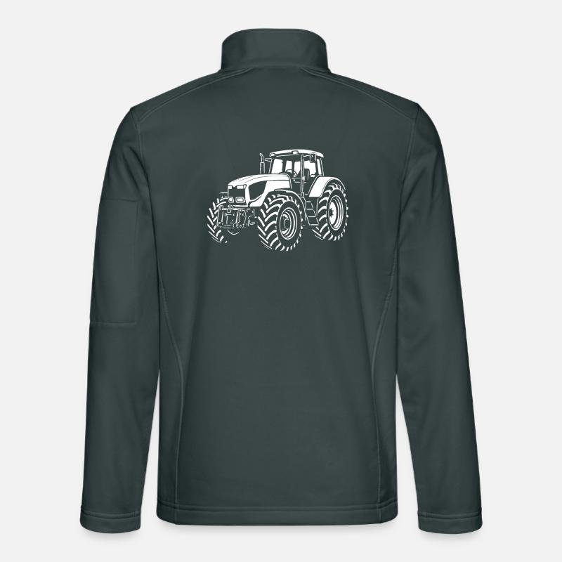 Kraftprotz auf dem Feld Unisex Softshelljacke