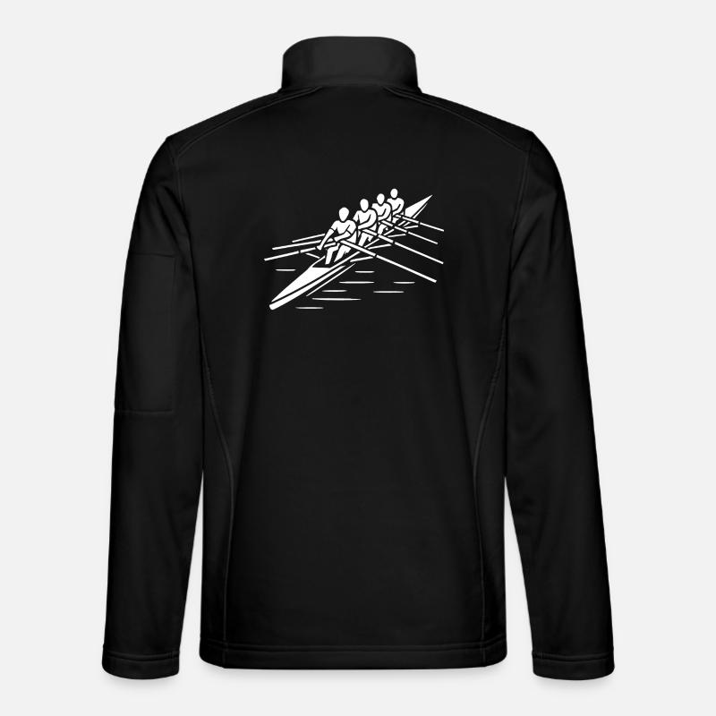 Rhythmus im Ruder Unisex Softshelljacke