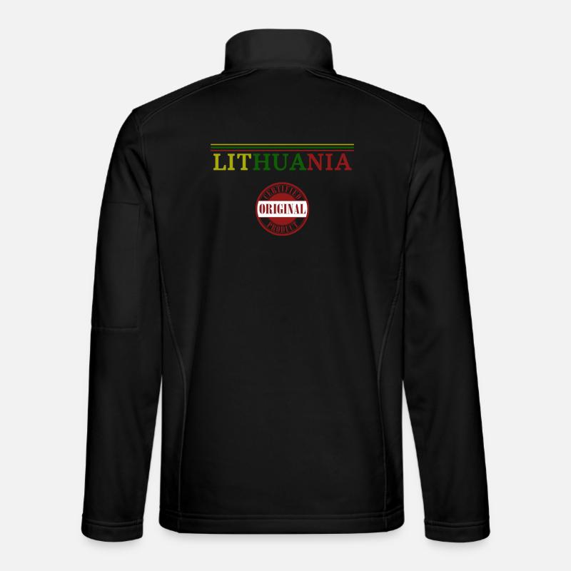 Lithuanian pride, I love Lithuania Unisex Softshell Jacket