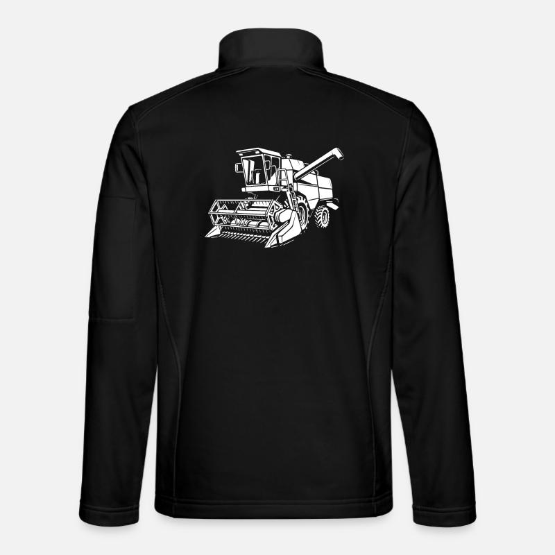 Kornkraft pur - Unisex Softshelljacke - Schwarz