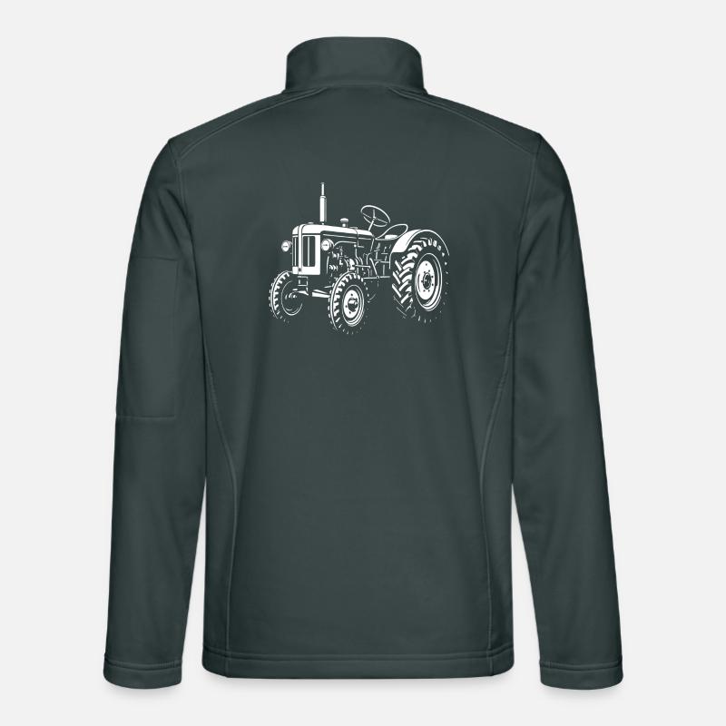 Oldtimer-Traktor R16 – Kraft aus Hannover Unisex Softshelljacke