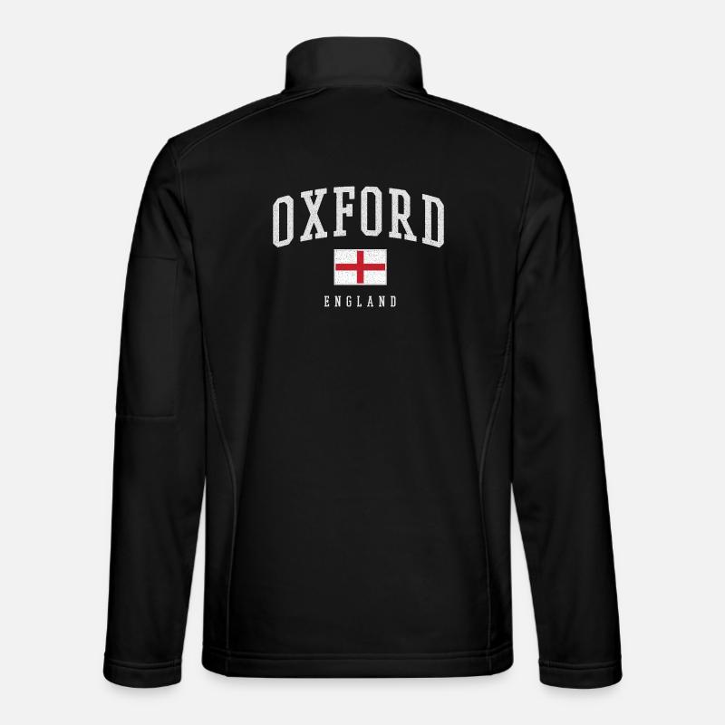 Oxford, England - Unisex Softshell Jacket - black