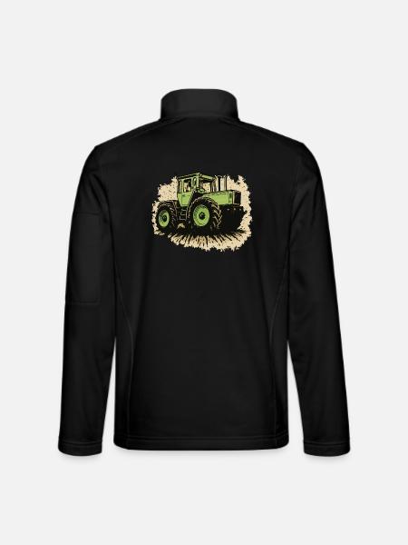 Traktor - Unisex Softshelljacke - Schwarz