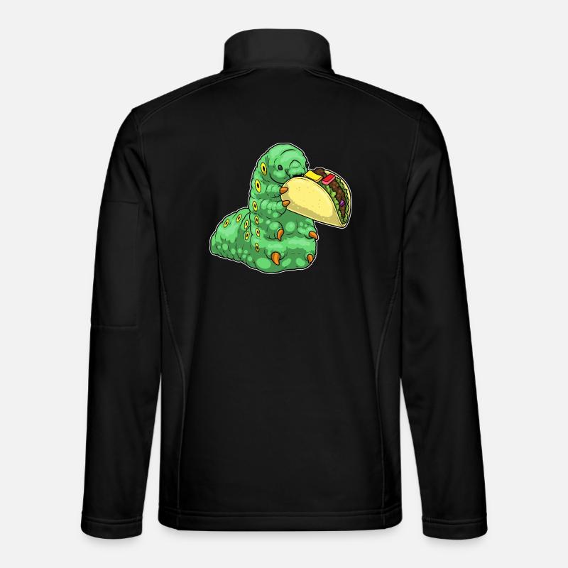 Caterpillar Taco - Unisex Softshell Jacket - black