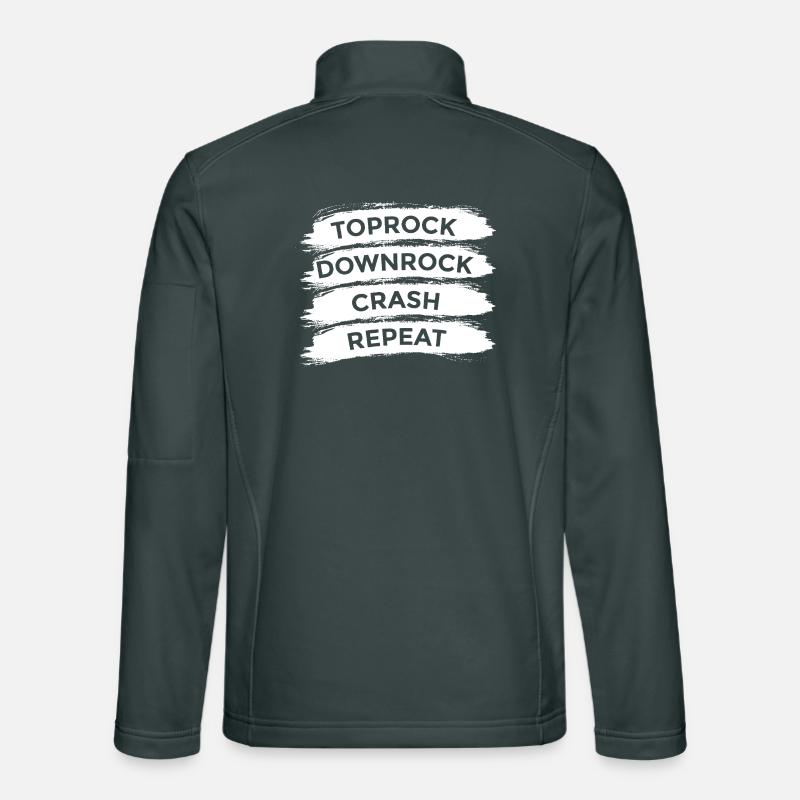 Breakdance Techniques Veste en tissu softshell Unisexe