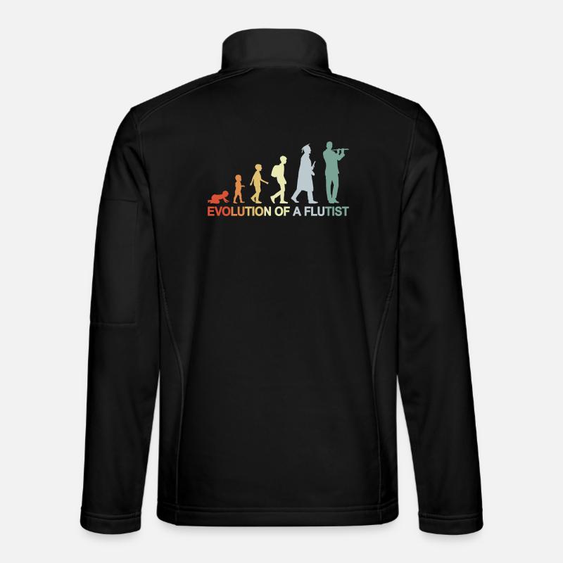Vintage Flute Evolution Unisex Softshell Jacket