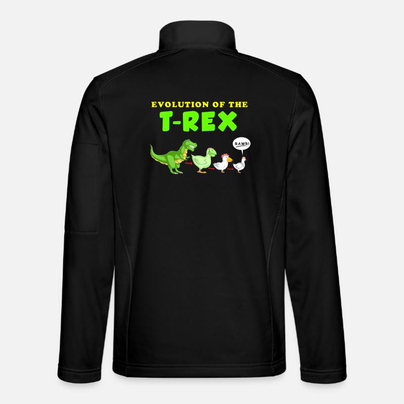 Dinosaurier Unisex Softshelljacke