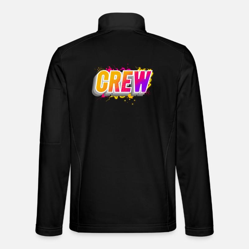 crew - Unisex Softshell Jacket - black