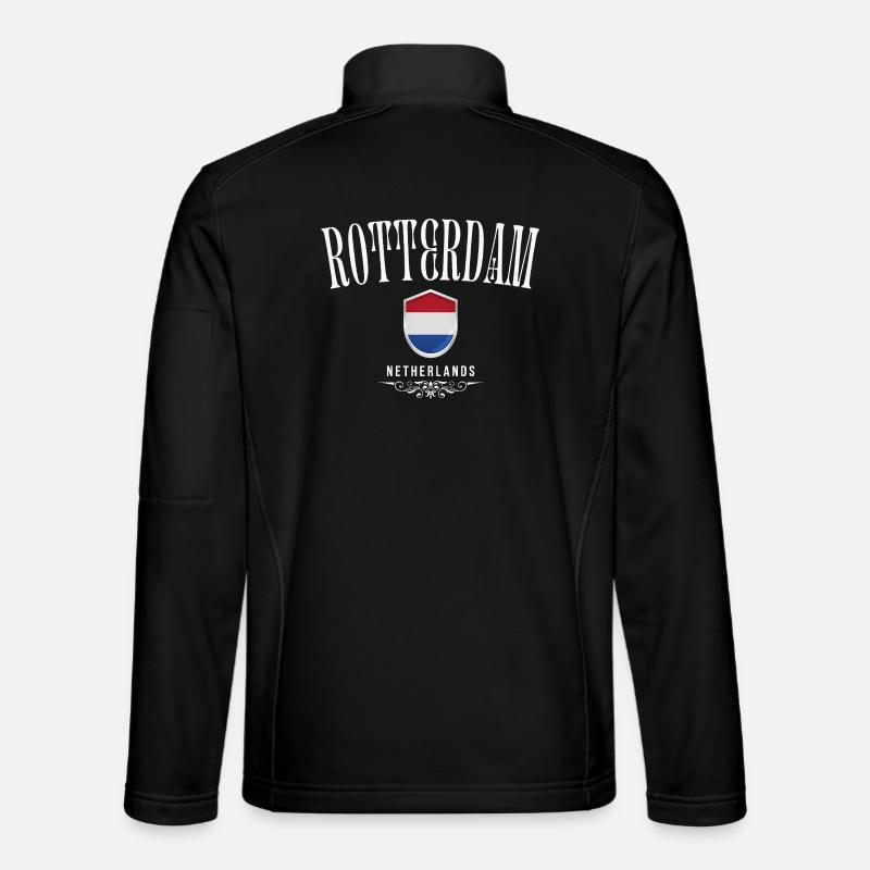 Amo Rotterdam, Rotterdam, Pays-Bas - Veste en tissu softshell Unisexe - noir