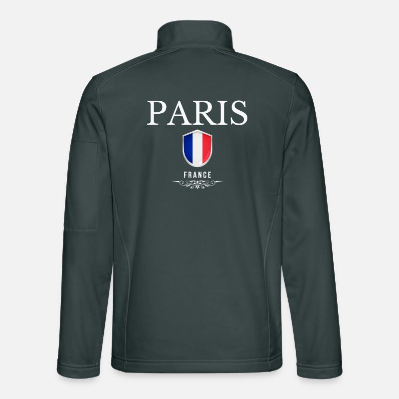Ich liebe Paris, Paris Frankreich Unisex Softshelljacke