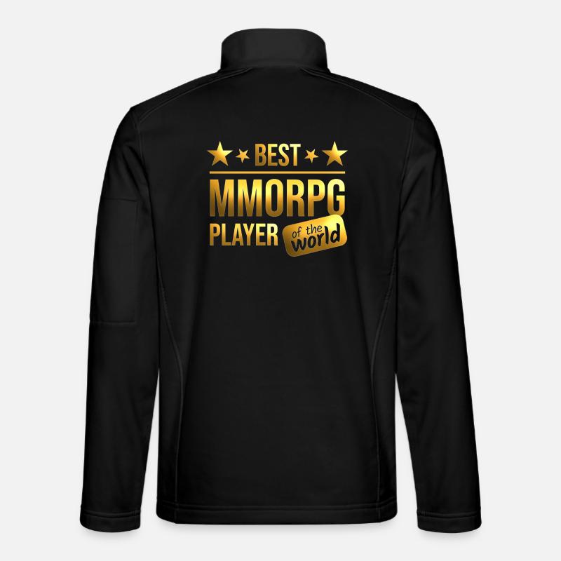MMORPG - Unisex Softshell Jacket - black
