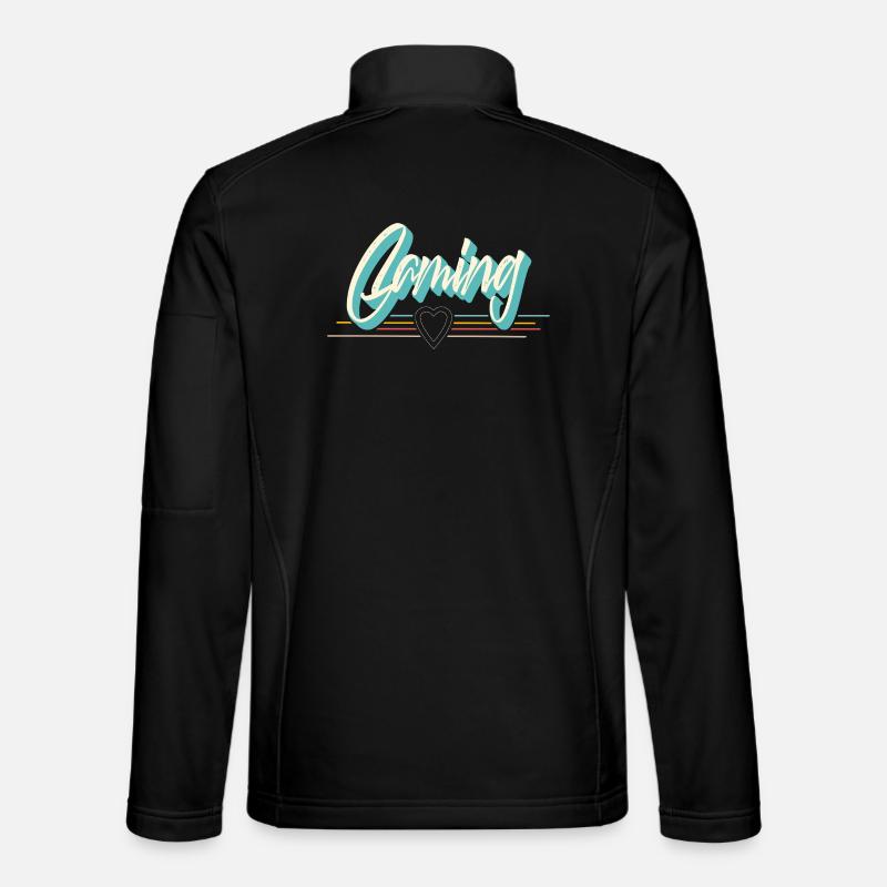 Gaming - Unisex Softshelljacke - Schwarz