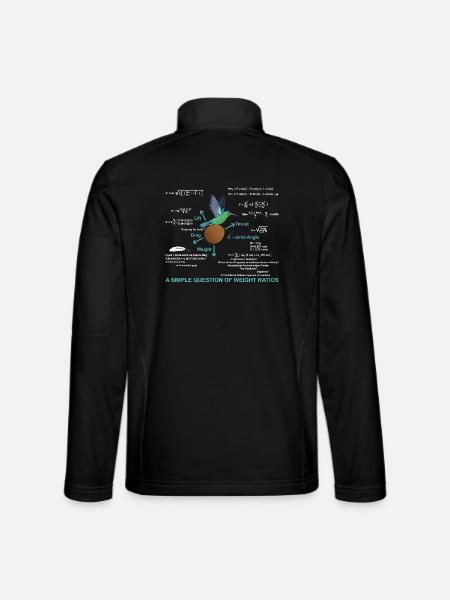 Math Simple question of weight ratios - Unisex Softshell Jacket - black