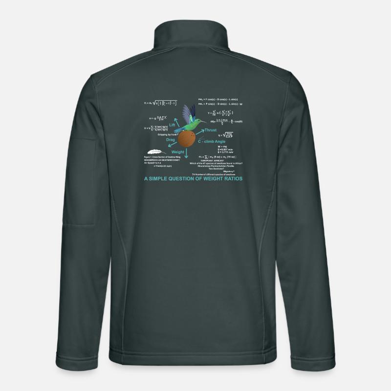 Mathematik Einfache Frage der Gewichtsverhältnisse Unisex Softshelljacke