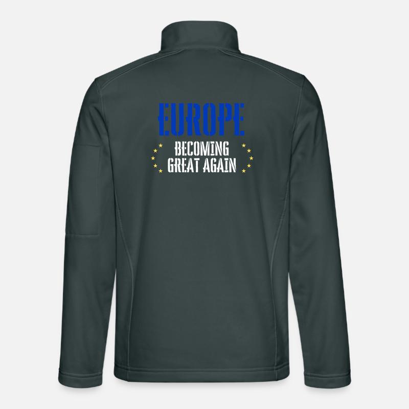 EUROPA wird wieder groß Unisex Softshelljacke