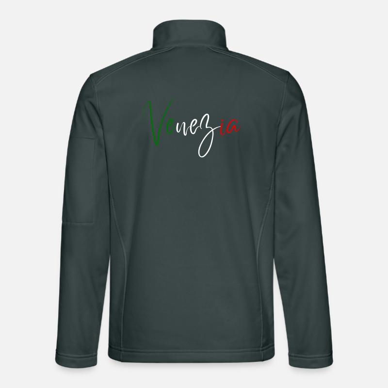 J’adore Venice, design minimaliste élégant Veste en tissu softshell Unisexe