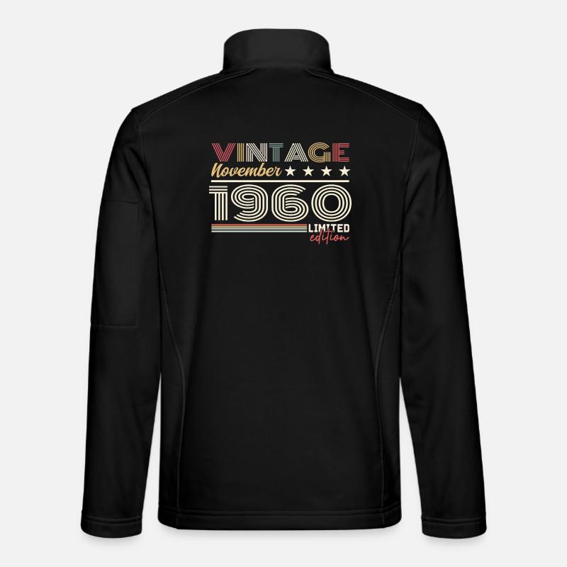 November 1960 - Unisex Softshell Jacket - black