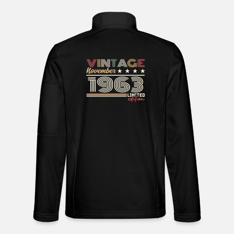 November 1963 - Unisex Softshell Jacket - black