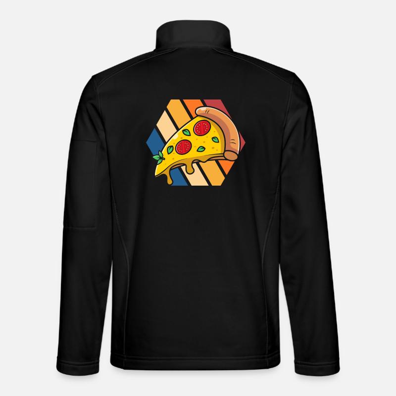 Pizza Pop Art Slice Unisex Softshelljacke