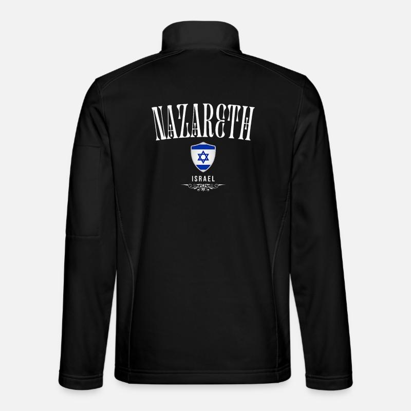 Nazareth Israel, souvenir Nazareth - Unisex Softshell Jacket - black