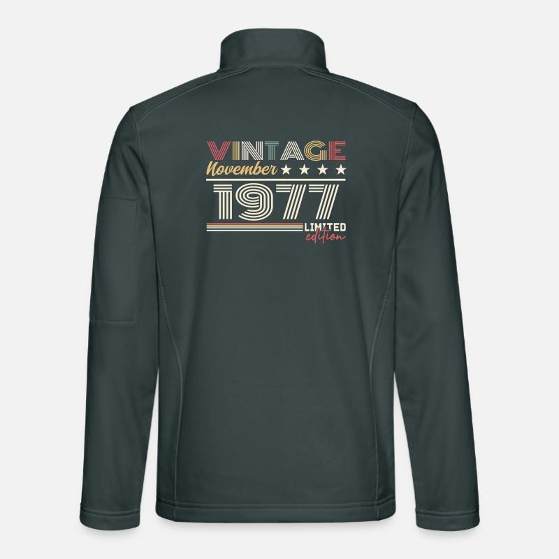 November 1977 Unisex Softshell Jacket