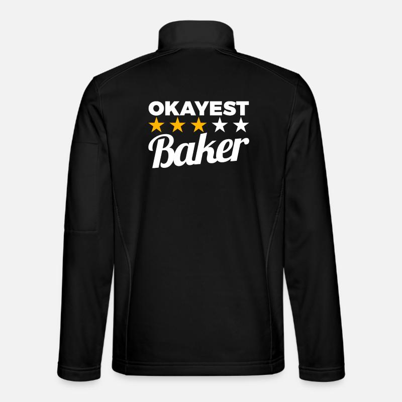 Okayest Baker - Unisex Softshelljacke - Schwarz