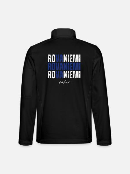 Rovaniemi Finland, I love Rovaniemi - Unisex Softshell Jacket - black
