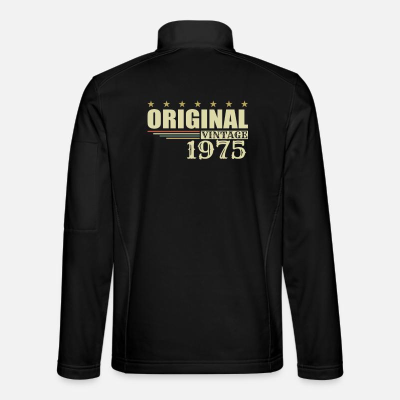 1975 Birthday 1975 - Unisex Softshell Jacket - black