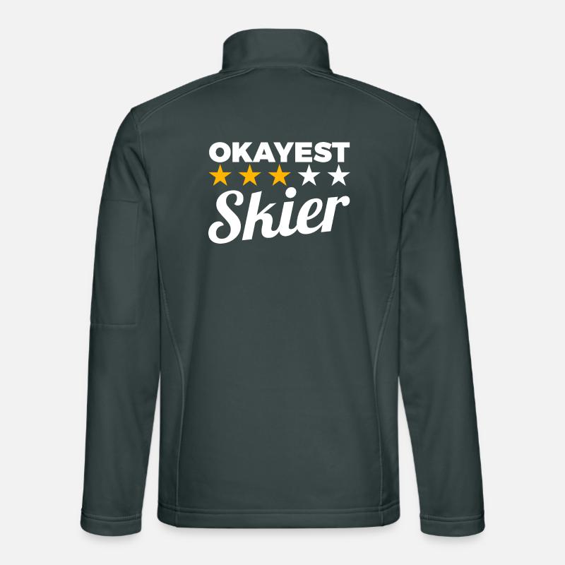Les skis les plus corrects Veste en tissu softshell Unisexe