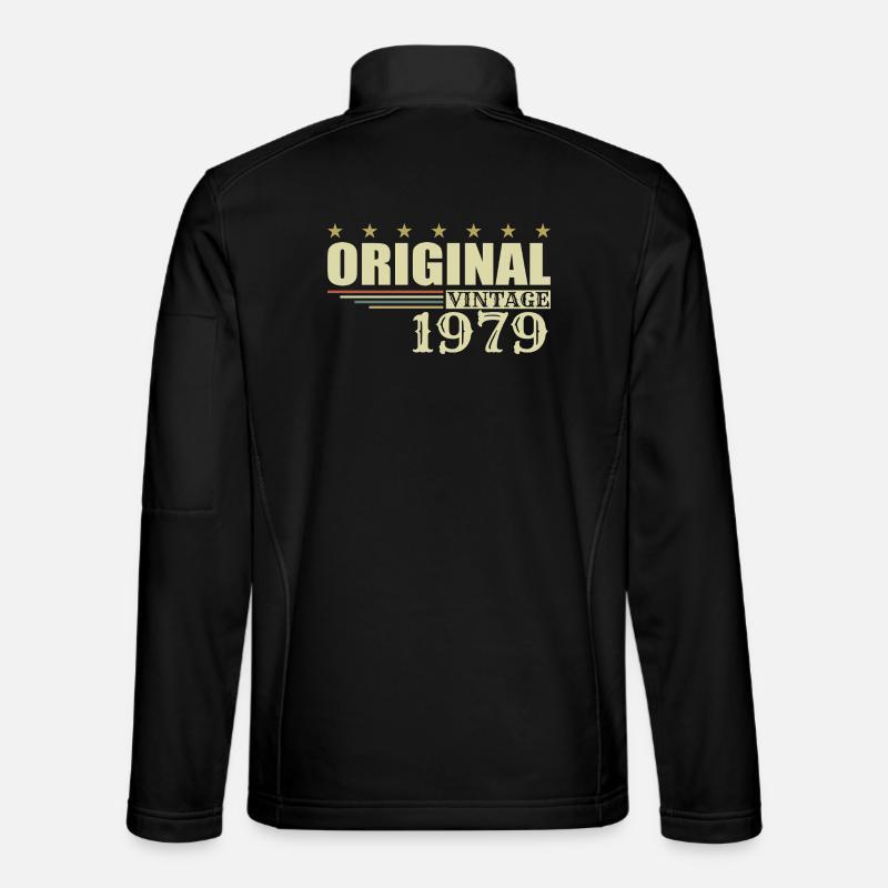 1979 Birthday 1979 - Unisex Softshell Jacket - black
